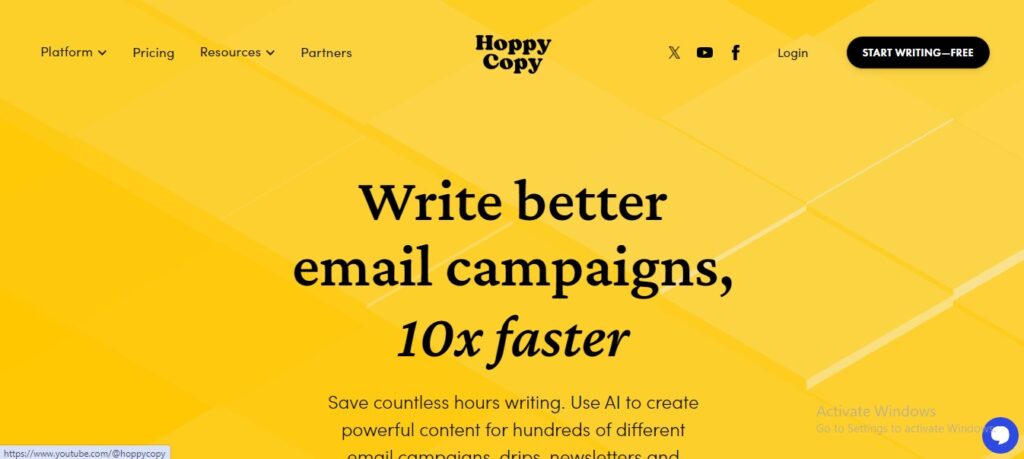 Hoppy copy