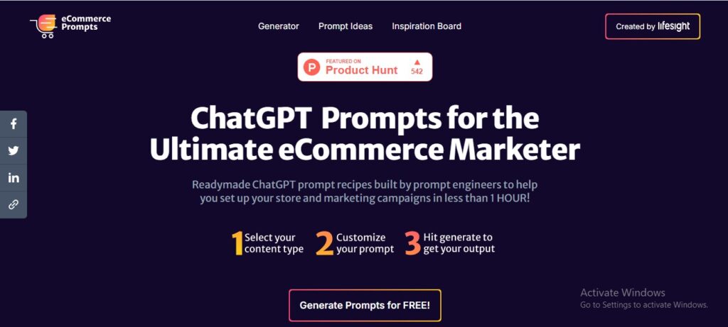 EcommercePromps