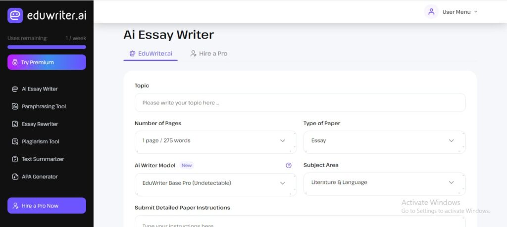 EduWriter