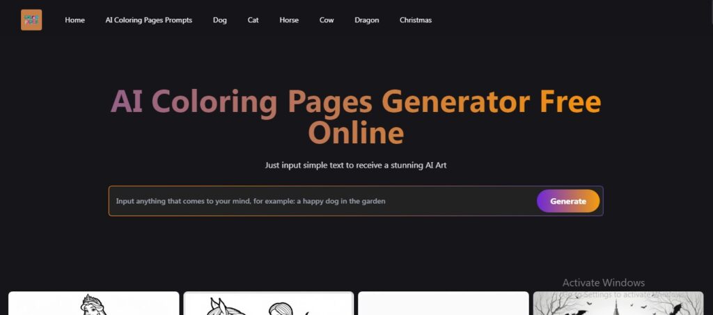 AIcoloringpages