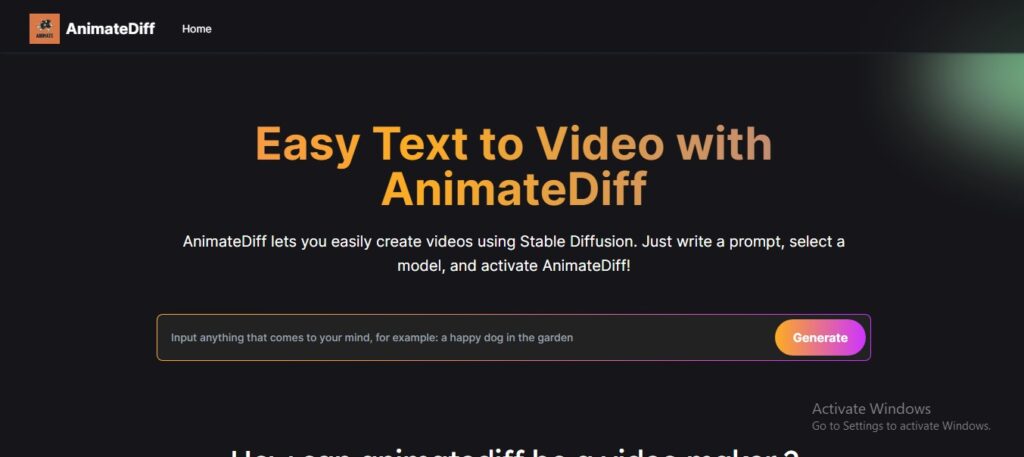 AnimateDiff