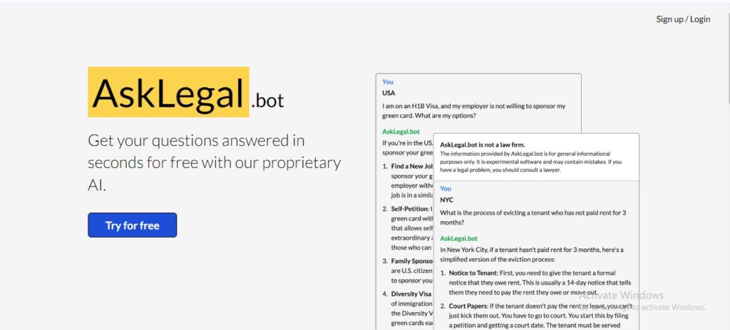 AskLegalBot