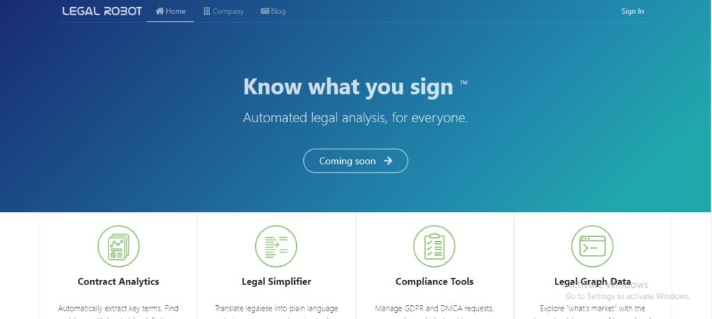 Legal Robot