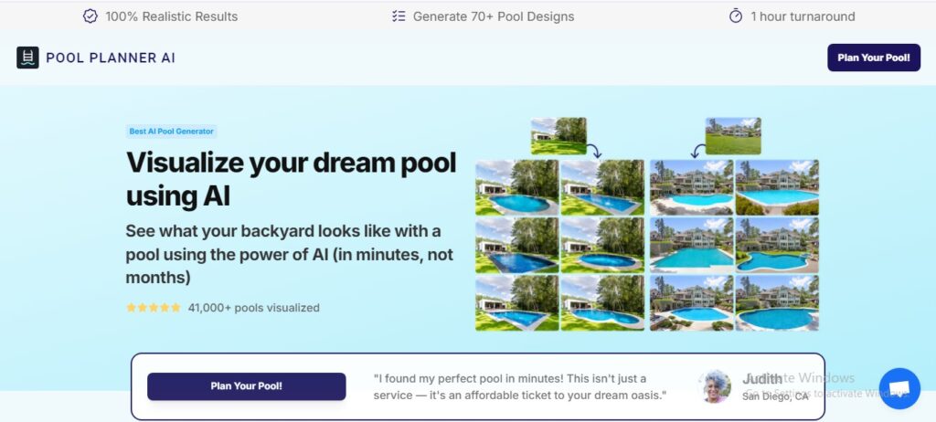 Pool Planner AI