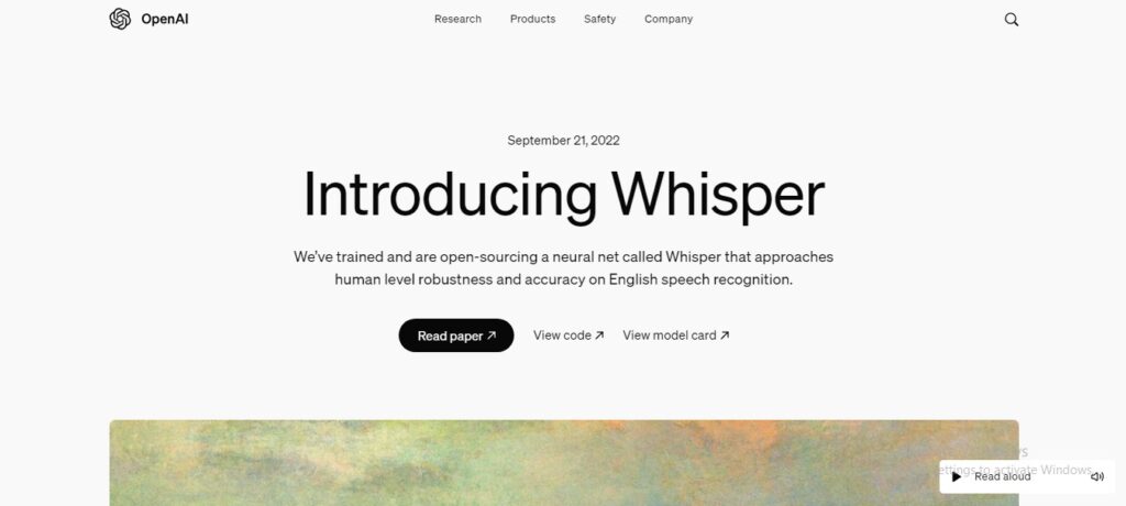 Whisper Openai