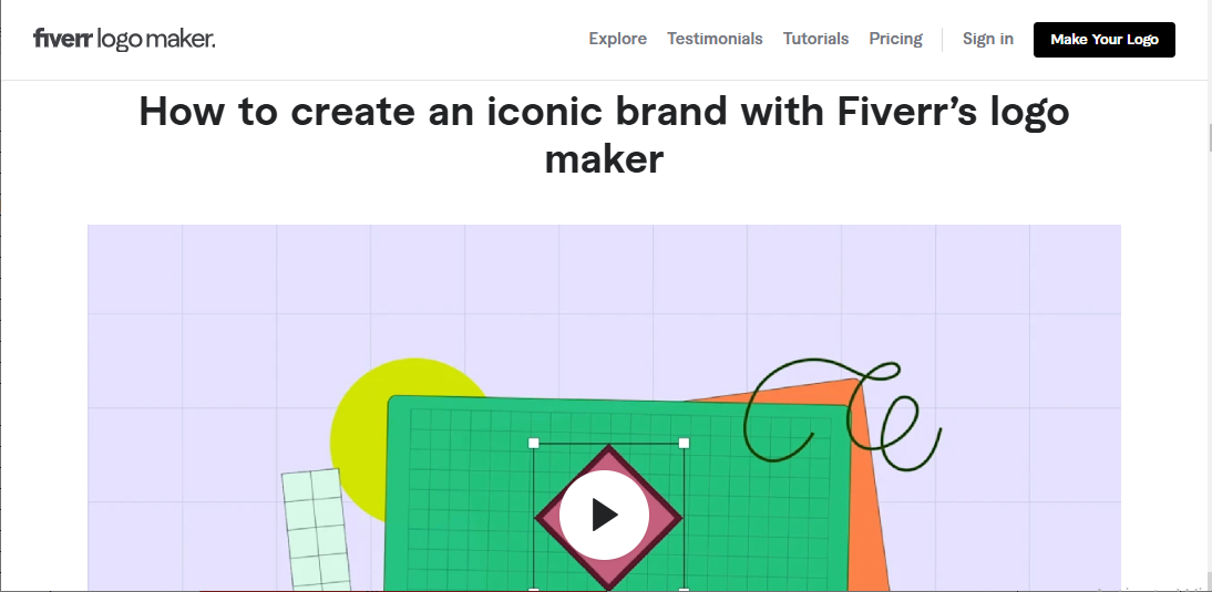 Fiverr logo maker